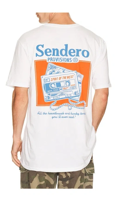 Sendero Provisions Co. Casette Tape Tee In White