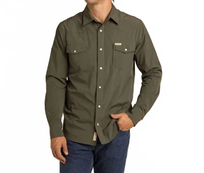 Sendero Provisions Co. Confluence Tech Shirt In Desert Sage In Green