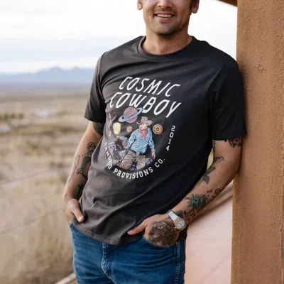 Sendero Provisions Co. Cosmic Cowboy T-shirt In Black