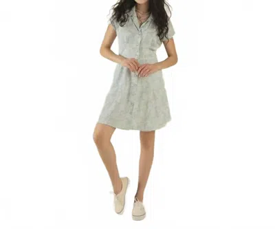 Sendero Provisions Co. Marabella Dress In Parlor Rose Dusty Blue In Multi