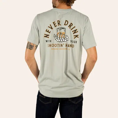 Sendero Provisions Co. Men's Blue Sky Shootin' Hand T-shirt