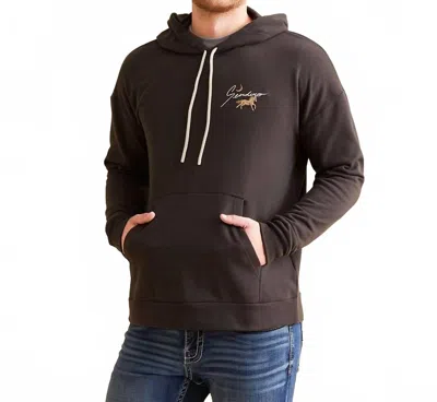 Sendero Provisions Co. Midnight Riders Hoodie In Vintage Black In Brown
