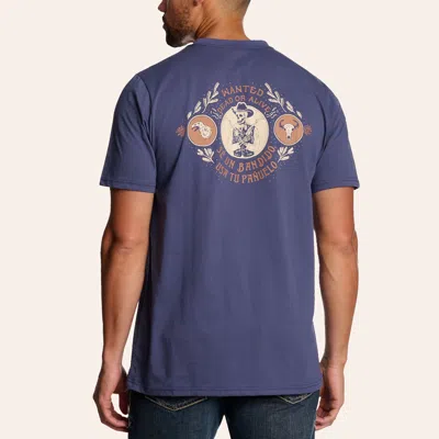 Sendero Provisions Co. Navy Dead Or Alive Graphic T-shirt In Blue