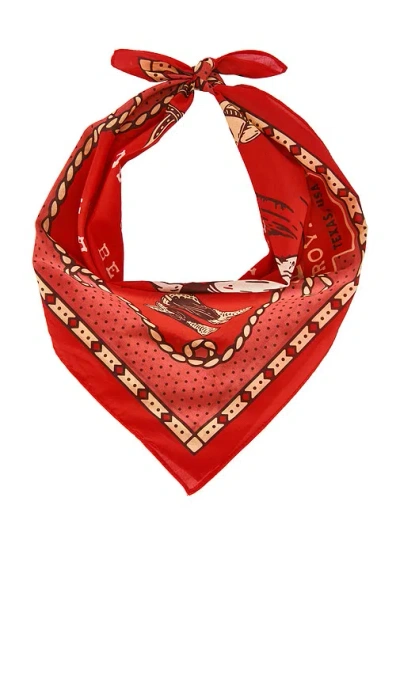 Sendero Provisions Co. Never Was A Horse Bandana In Red