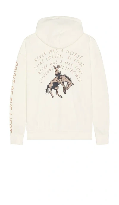 Sendero Provisions Co. Never Was A Horse Hoodie In Vintage White