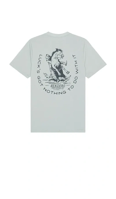 Sendero Provisions Co. No Luck Tee In White