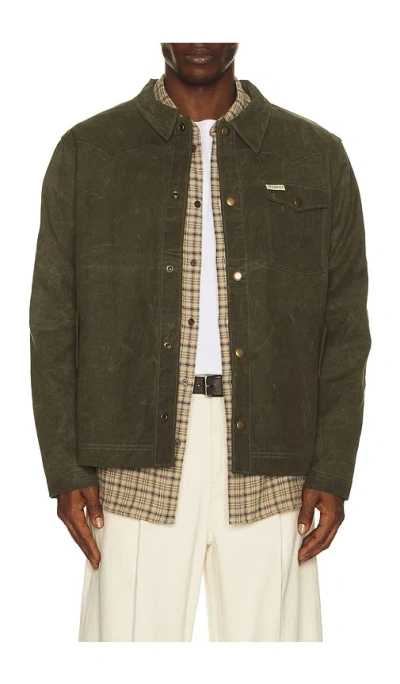 Sendero Provisions Co. Rancho Waxed Jacket In Green