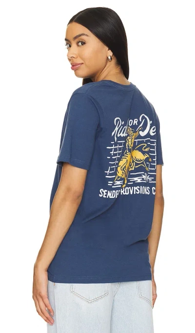 Sendero Provisions Co. Ride Or Die T-shirt In Navy