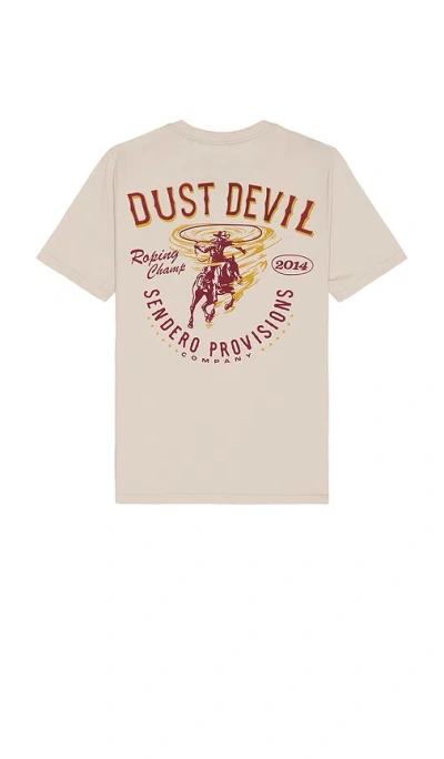 Sendero Provisions Co. Roping Champ T-shirt In Sand