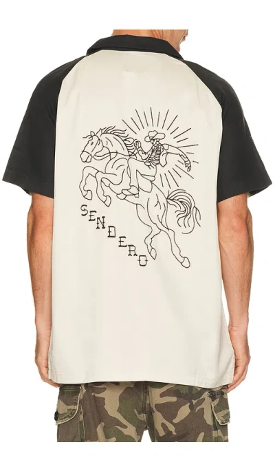 Sendero Provisions Co. Saloon Shirt In White