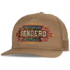 Sendero Provisions Co. Southwest Trucker Hat In Brown