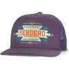 Sendero Provisions Co. Southwest Trucker Hat In Purple