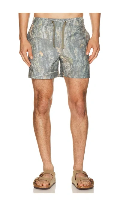 Sendero Provisions Co. The Barton Elastic Boardshort In Gray