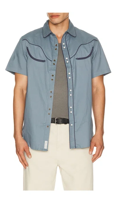 Sendero Provisions Co. The Prescott Western Shirt In Blue