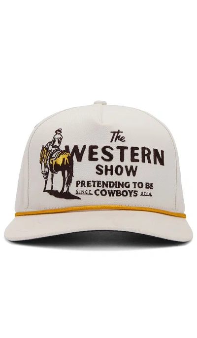 Sendero Provisions Co. Western Show Hat In 白色