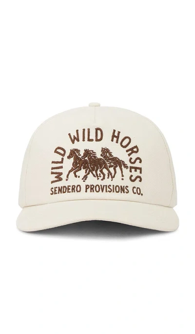 Sendero Provisions Co. Wild Wild Horses Cap In Neutral