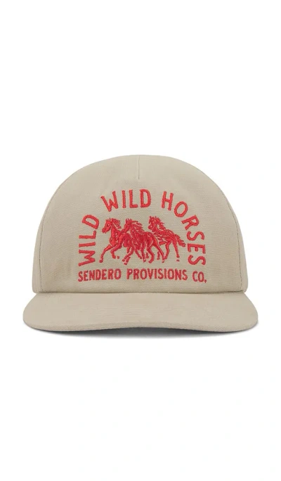 Sendero Provisions Co. Wild Horses Hat In Å¥¶æ²¹è‰²