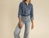 Sendero Provisions Co. Women's Yoakam Denim Blouse In Washed Indigo