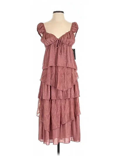 Seni & Cade Cocktail Dress In Brown