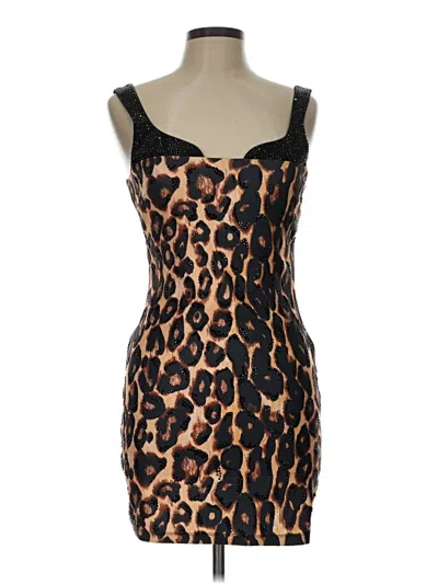 Seni & Cade Cocktail Dress In Brown