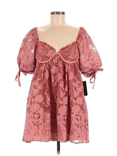 Pre-owned Seni & Cade Cocktail Dress In Pink