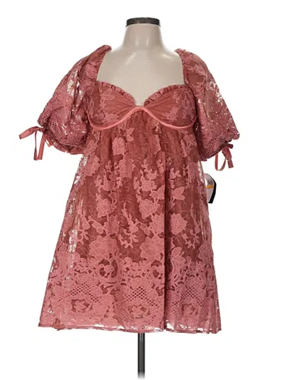 Seni & Cade Cocktail Dress In Pink