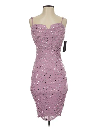 Pre-owned Seni & Cade Cocktail Dress In Purple