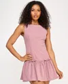 Seni & Cade Juniors' Sleeveless Drop-waist Fit & Flare Dress