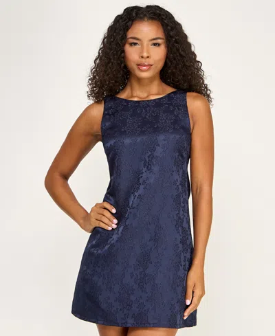 Seni & Cade Women's Polyester-blend Back Bow A-line Dress In Animal Print