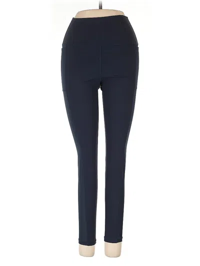 Pre-owned Senita Athletics Active Pants In Blue