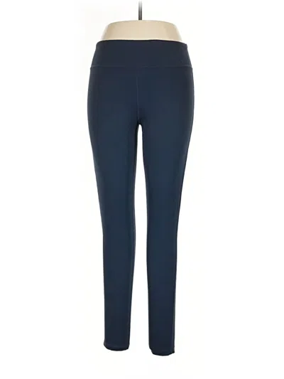 Pre-owned Senita Athletics Active Pants In Blue