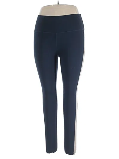 Pre-owned Senita Athletics Active Pants In Blue