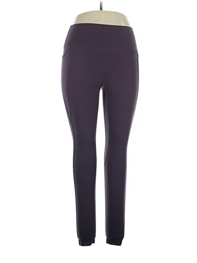 Pre-owned Senita Athletics Active Pants In Purple