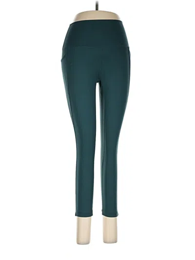 Pre-owned Senita Athletics Active Pants In Teal