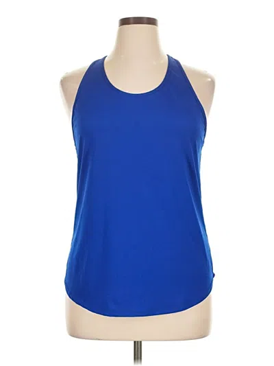 Pre-owned Senita Athletics Active Tank Top In Blue