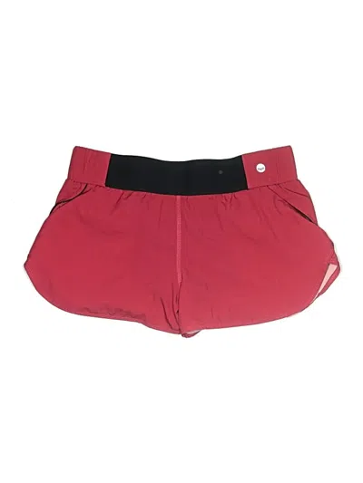 Pre-owned Senita Athletics Athletic Shorts In Red