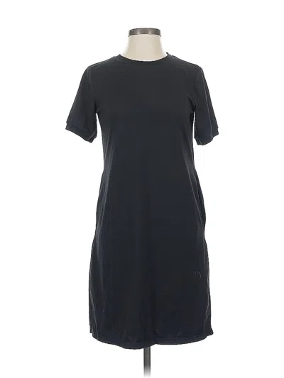 Pre-owned Senita Athletics Casual Dress In Black