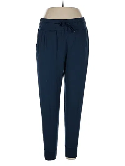 Pre-owned Senita Athletics Casual Pants In Blue