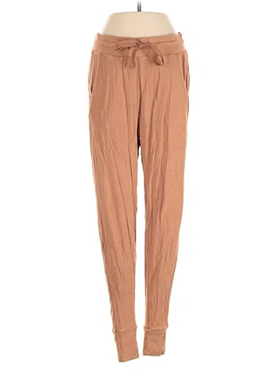 Pre-owned Senita Athletics Casual Pants In Brown