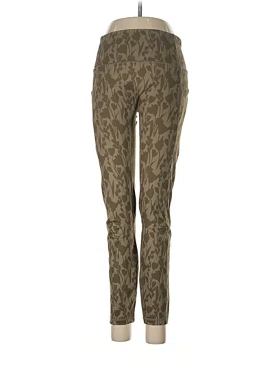 Pre-owned Senita Athletics Casual Pants In Gold