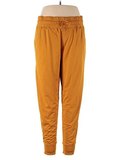 Pre-owned Senita Athletics Casual Pants In Orange