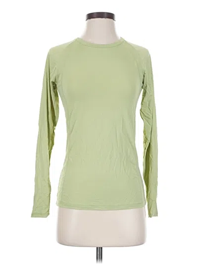 Pre-owned Senita Athletics Long Sleeve T-shirt In Green