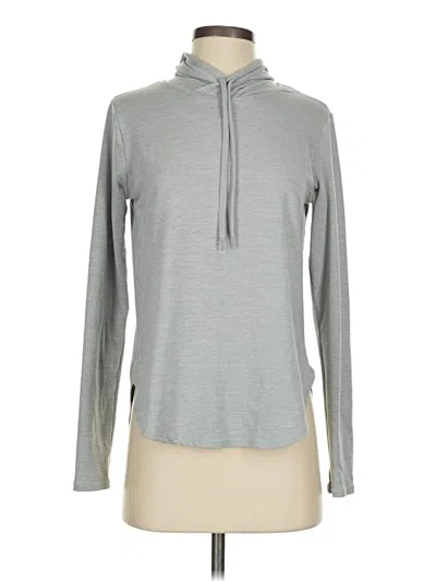 Pre-owned Senita Athletics Pullover Hoodie In Gray