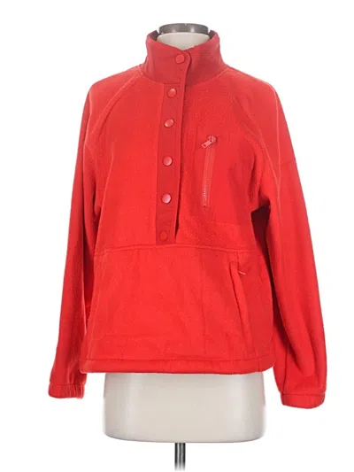 Pre-owned Senita Athletics Pullover Sweater In Red