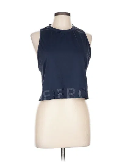 Pre-owned Senita Athletics Sleeveless T-shirt In Blue