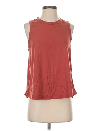 Pre-owned Senita Athletics Sleeveless T-shirt In Red