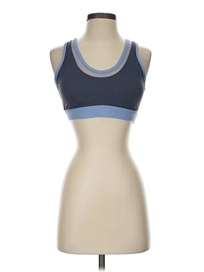 Pre-owned Senita Athletics Sports Bra In Blue