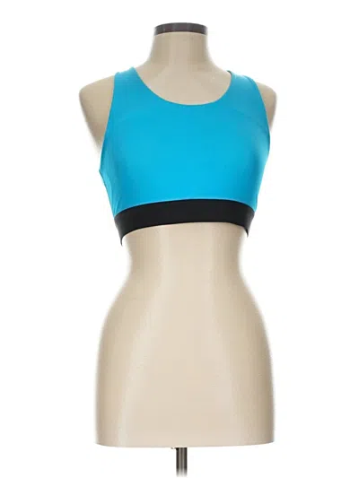 Pre-owned Senita Athletics Sports Bra In Blue