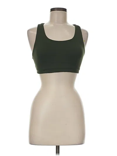 Pre-owned Senita Athletics Sports Bra In Green