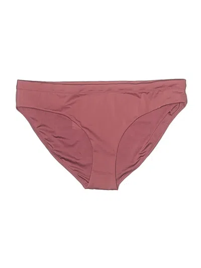 Pre-owned Senita Athletics Swimsuit Bottoms In Burgundy